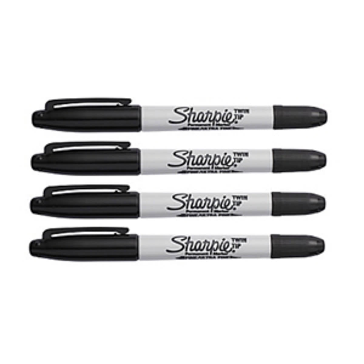 Black Permanent Marker - Chisel Tip