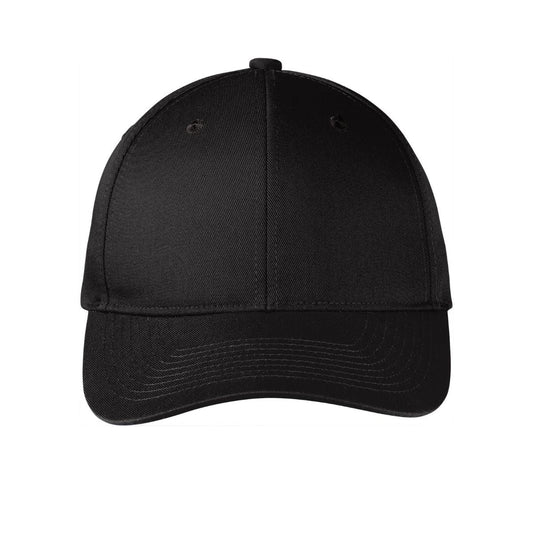 Blank Mesh Back Cap, Black STC26