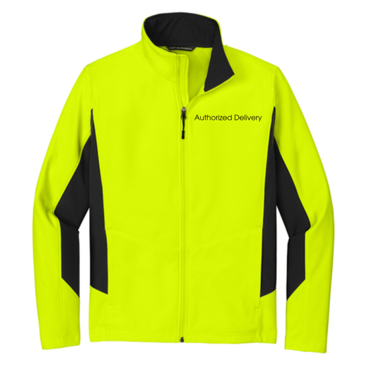 Authorized Delivery Soft Shell, Yellow/Black